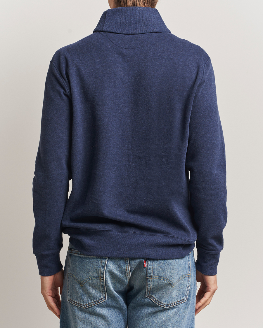 Uomini | Maglieria | Polo Ralph Lauren | Double Knitted Shawl Collar Sweater Navy Heather
