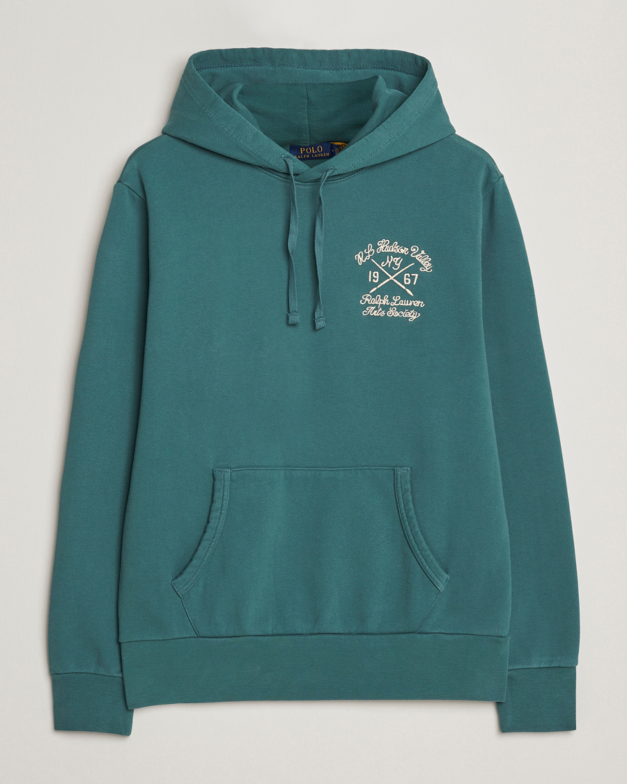 Uomini | Maglieria | Polo Ralph Lauren | Printed Hoodie Charter Green