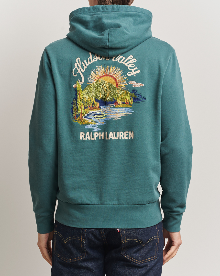 Uomini | Maglieria | Polo Ralph Lauren | Printed Hoodie Charter Green