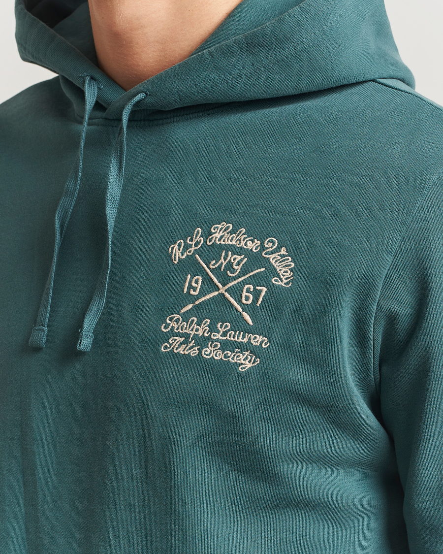 Uomini | Maglieria | Polo Ralph Lauren | Printed Hoodie Charter Green