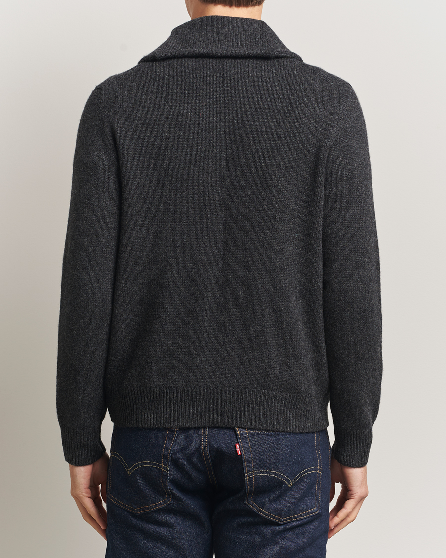 Uomini | Maglieria | Polo Ralph Lauren | Wool/Cashmere Shawl Collar Cardigan Granite Heather