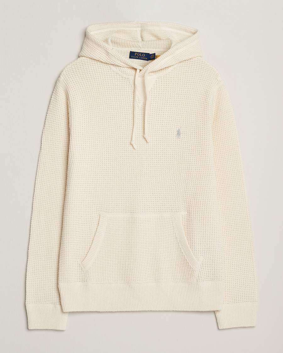 Uomini | Maglieria | Polo Ralph Lauren | Cotton/Wool Hoodie Andover Cream
