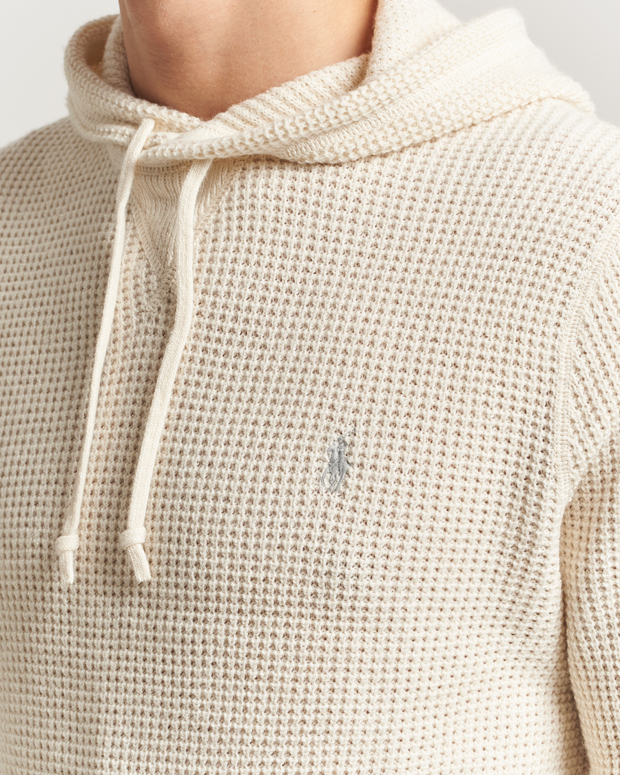 Uomini | Maglieria | Polo Ralph Lauren | Cotton/Wool Hoodie Andover Cream