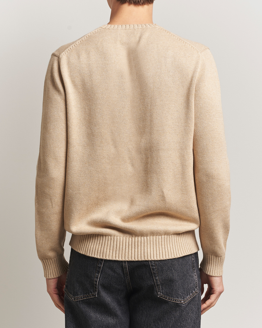 Uomini | Maglieria | Polo Ralph Lauren | Cotton Crew Neck Sweater Dune Melange