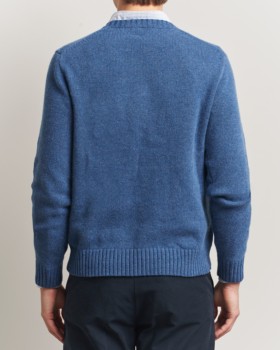 Uomini | Maglieria | Polo Ralph Lauren | Cotton/Wool Printed Sweater Blue Multi