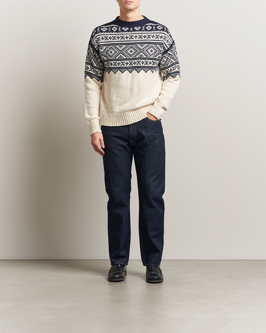 Uomini | Maglieria | Polo Ralph Lauren | Cotton/Cashmere Sweater Cream Combo