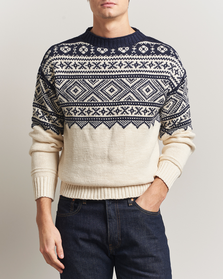 Uomini | Maglieria | Polo Ralph Lauren | Cotton/Cashmere Sweater Cream Combo