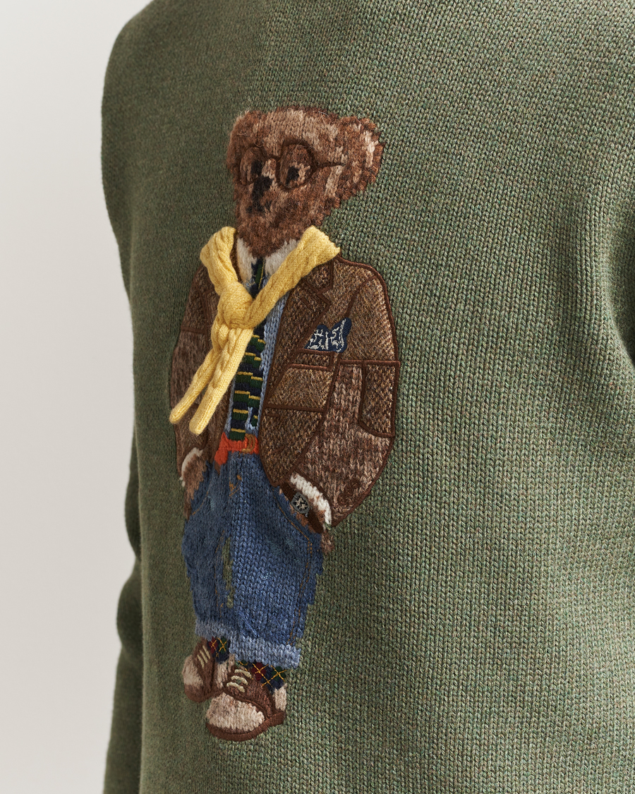 Uomini | Maglieria | Polo Ralph Lauren | Cotton/Cashmere Bear Sweater Lovette Heather