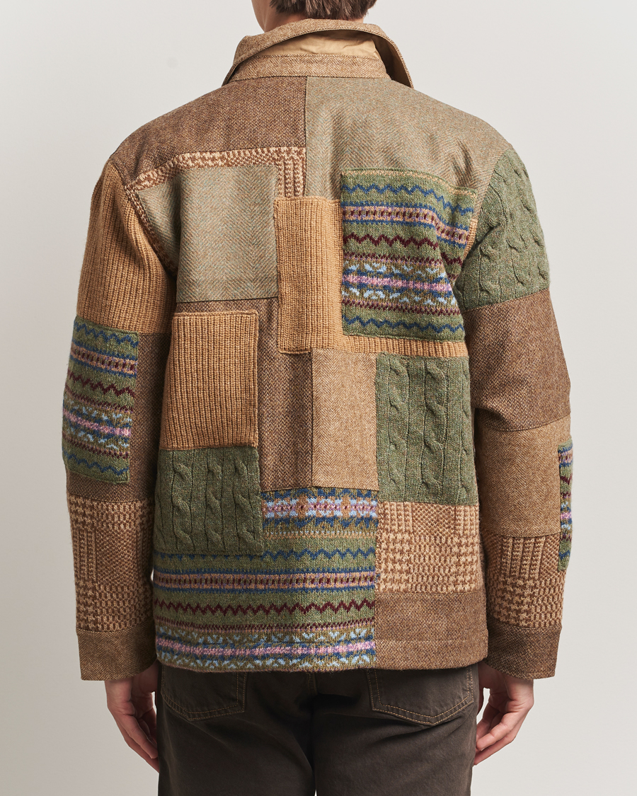 Uomini | Maglieria | Polo Ralph Lauren | Wool Blend Cardigan Tan Multi