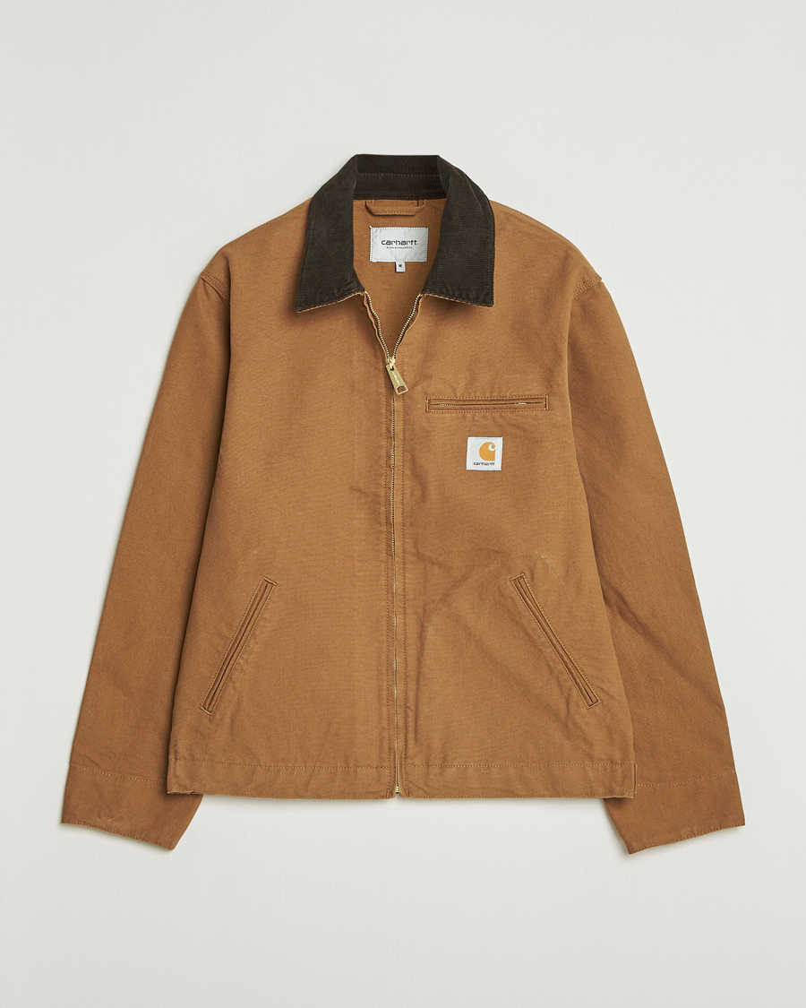 Uomini | Giacche | Carhartt WIP | Detroit Jacket Dearborn Canvas Hamilton Brown