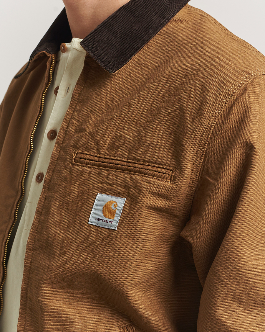 Uomini | Giacche | Carhartt WIP | Detroit Jacket Dearborn Canvas Hamilton Brown