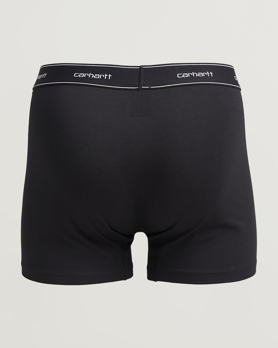 Uomini | Biancheria intima | Carhartt WIP | 2-Pack Cotton Trunks Black