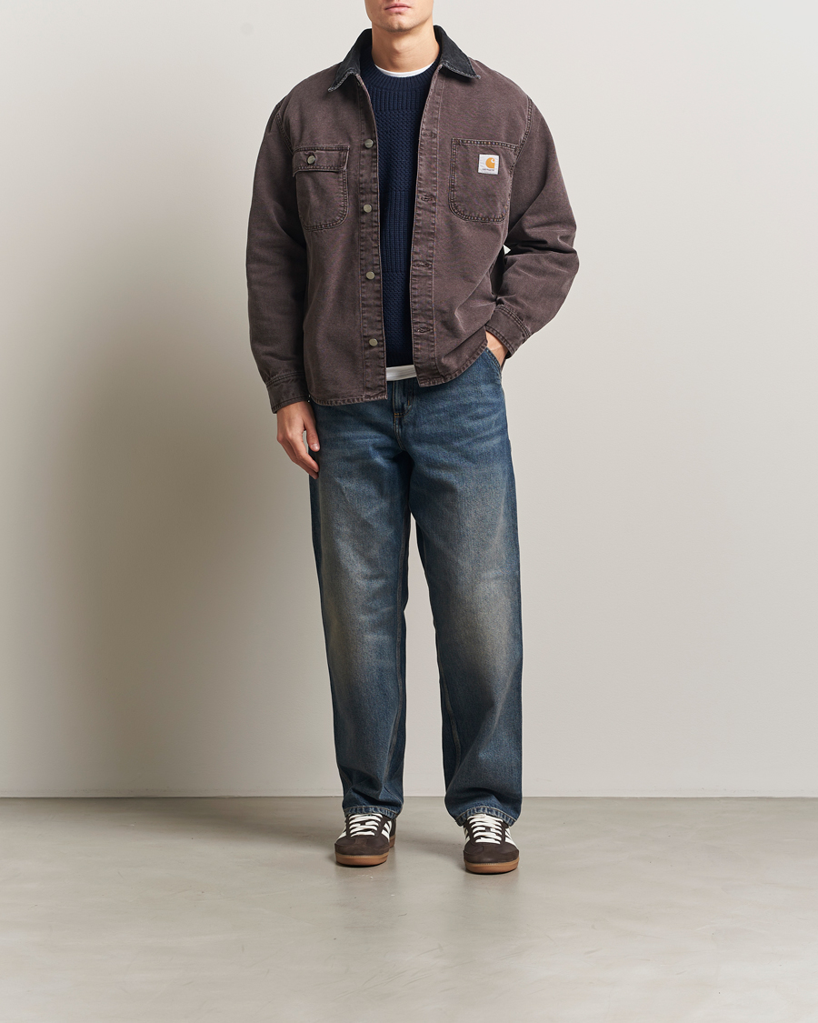 Uomini | Camicie | Carhartt WIP | Single Knee Pants Worn Used Wash