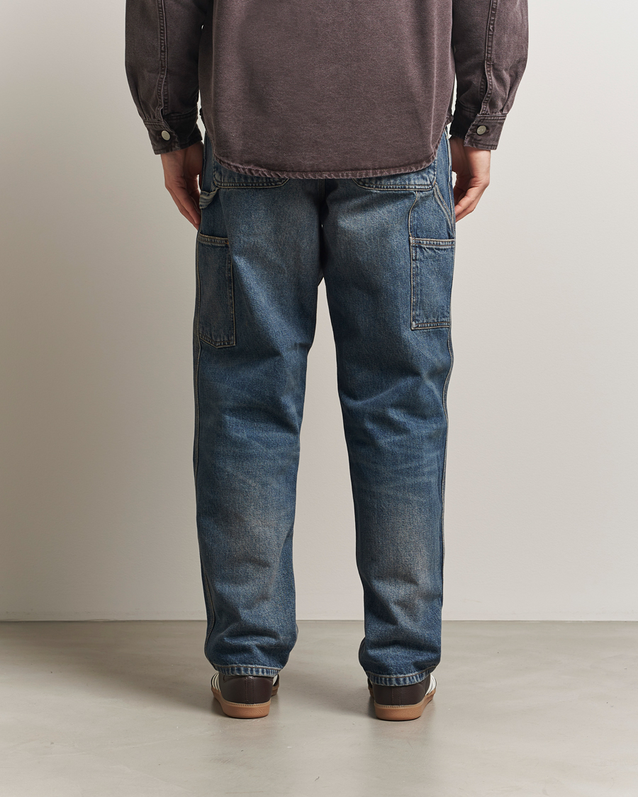 Uomini | Camicie | Carhartt WIP | Single Knee Pants Worn Used Wash
