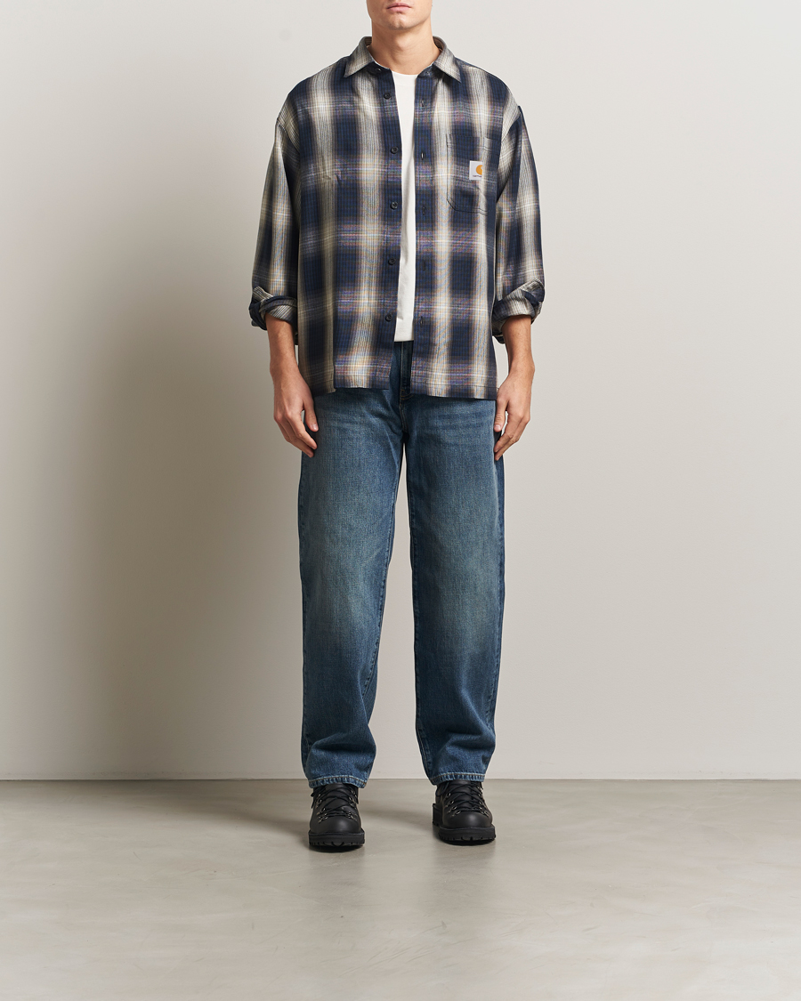 Uomini | Camicie | Carhartt WIP | Harlin Checked Shirt Jupiter