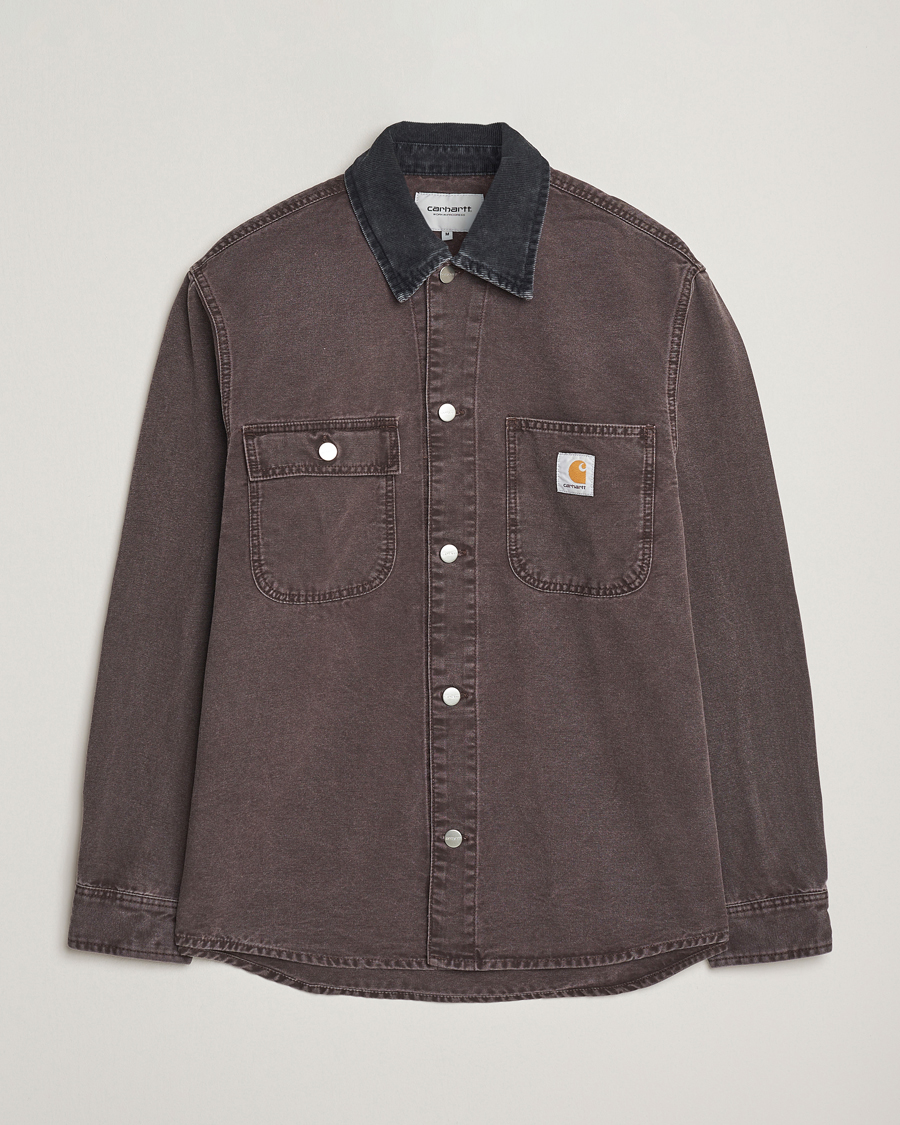 Uomini | Camicie | Carhartt WIP | Mitch Dusky Canvas Overshirt Palisander