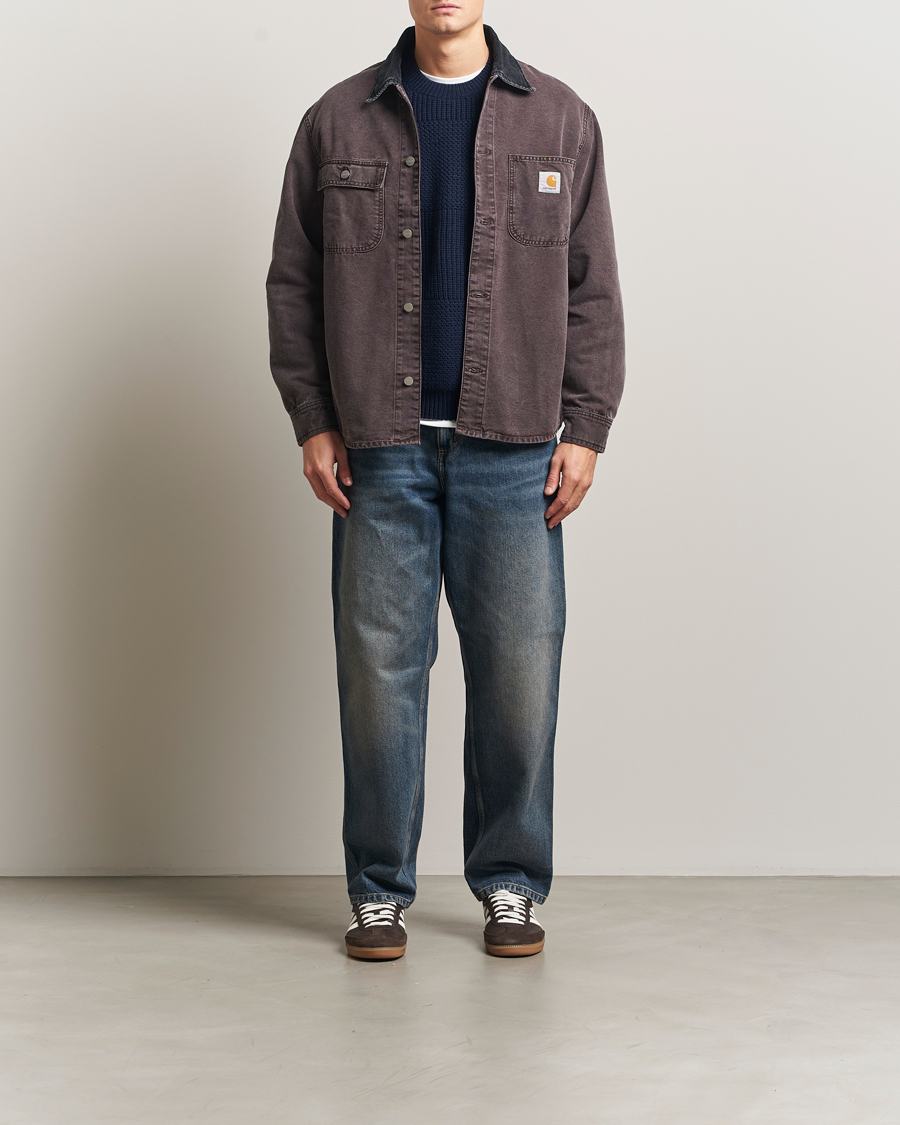 Uomini | Camicie | Carhartt WIP | Mitch Dusky Canvas Overshirt Palisander
