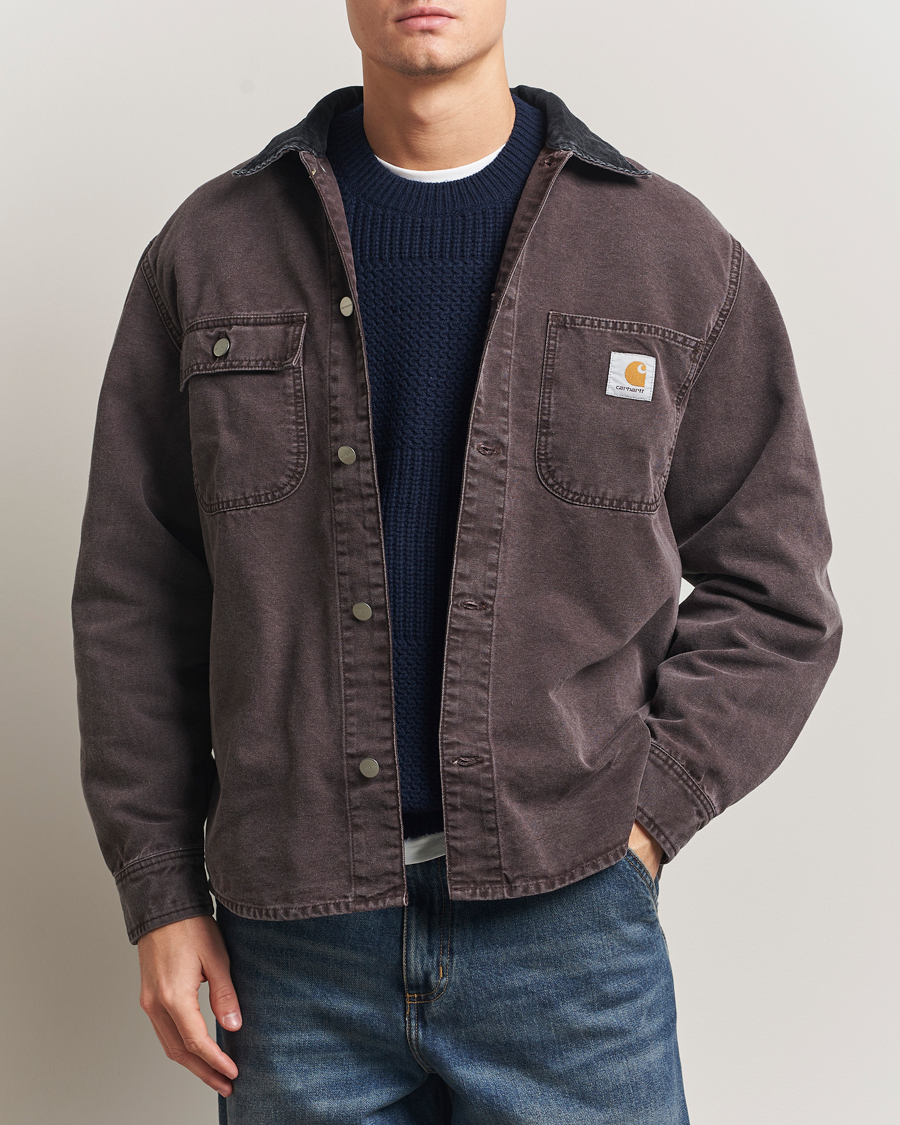 Uomini | Camicie | Carhartt WIP | Mitch Dusky Canvas Overshirt Palisander
