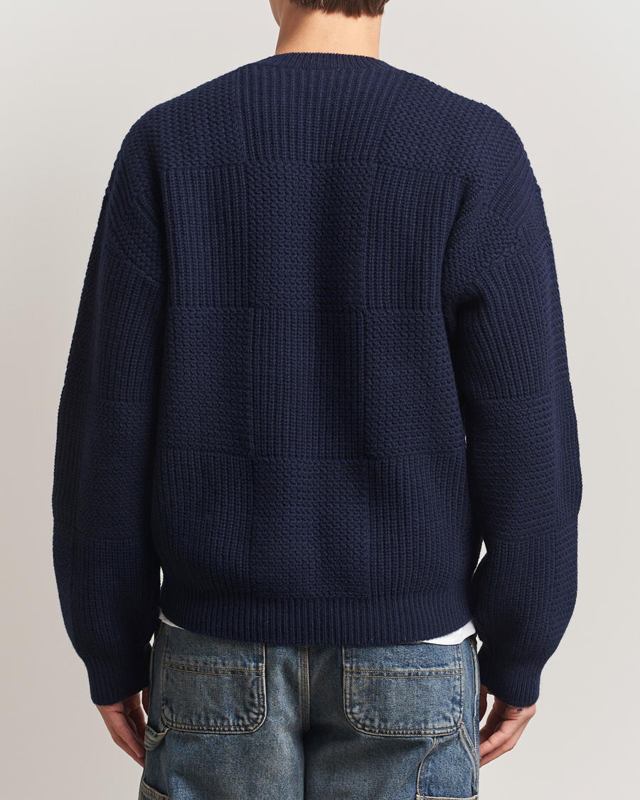 Uomini | Maglieria | Carhartt WIP | Bishop Knitted Sweater Dark Navy