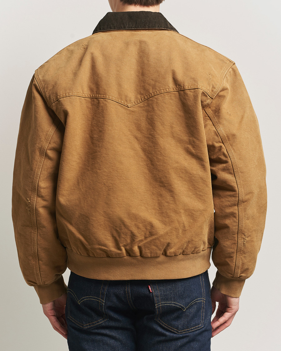 Uomini | Giacche | Carhartt WIP | OG Santa Fee Jacket Hamilton Brown Grind Washed