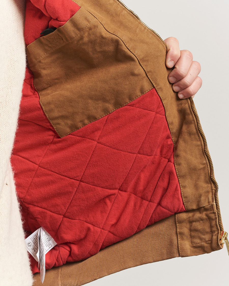 Uomini | Giacche | Carhartt WIP | OG Santa Fee Jacket Hamilton Brown Grind Washed