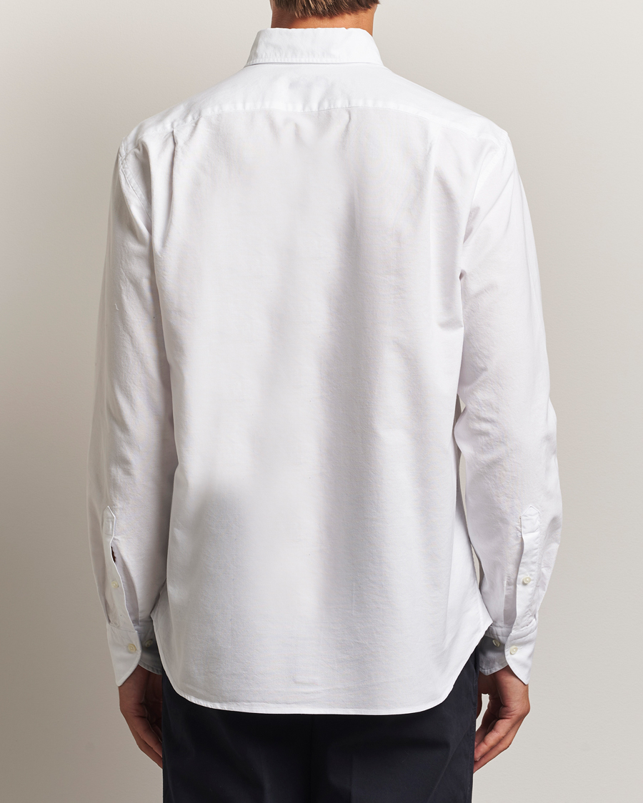 Uomini | Camicie | Stenströms | Regular Fit Oxford Shirt White
