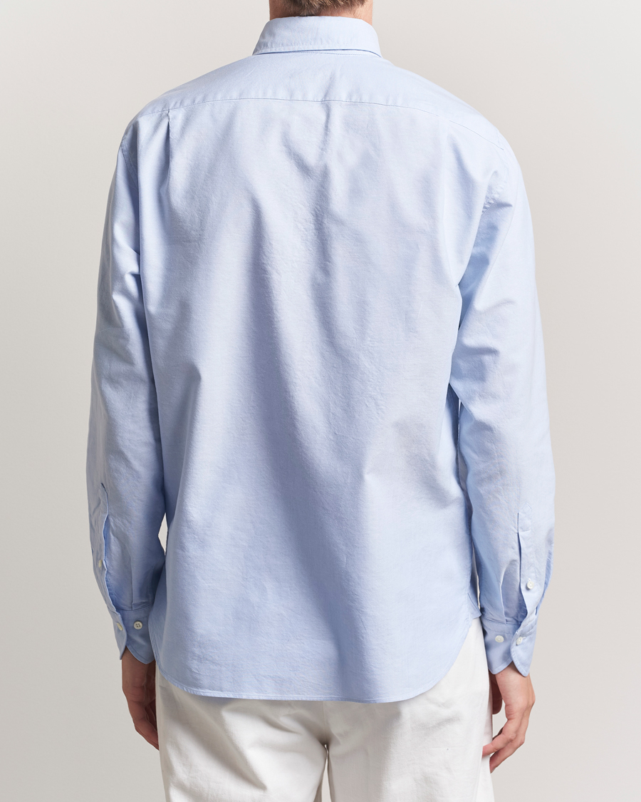 Uomini | Camicie | Stenströms | Regular Fit Oxford Shirt Light Blue