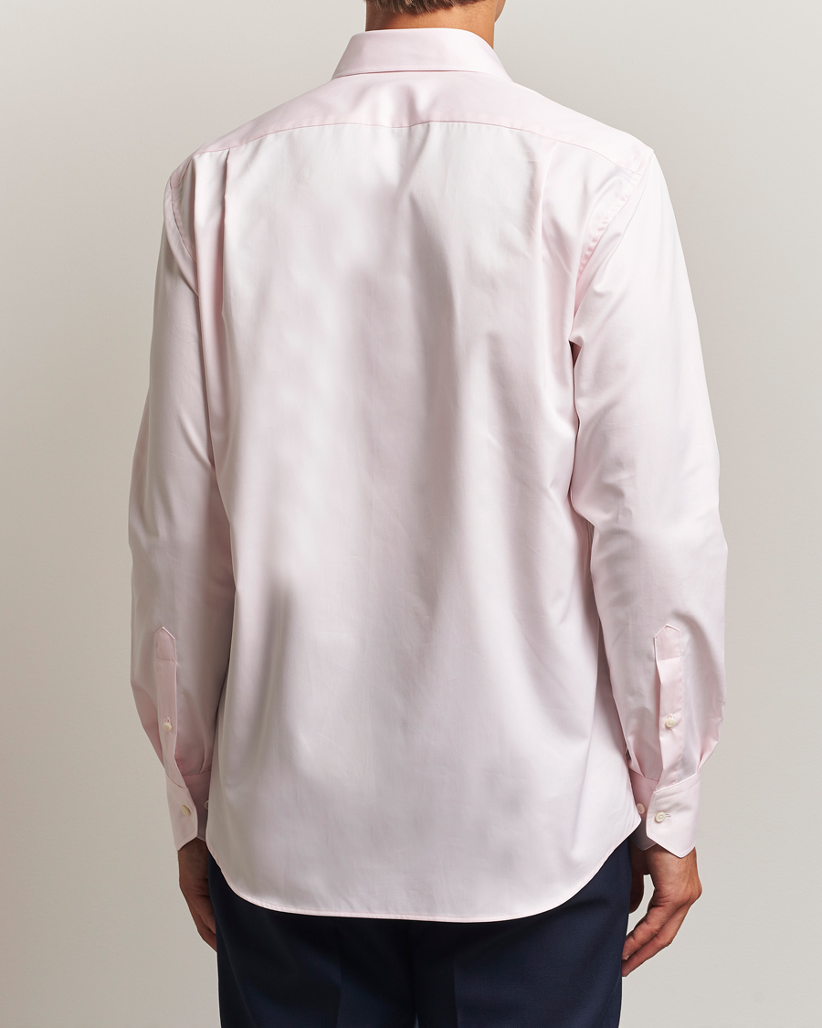Uomini | Camicie | Stenströms | Regular Fit Cut Away Shirt Pink