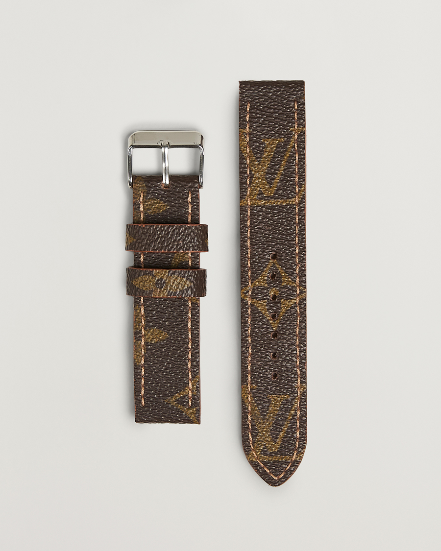 Uomini | Cinturini per orologi | Care with Carl | Watch Strap Re-made Louis Vuitton Monogram