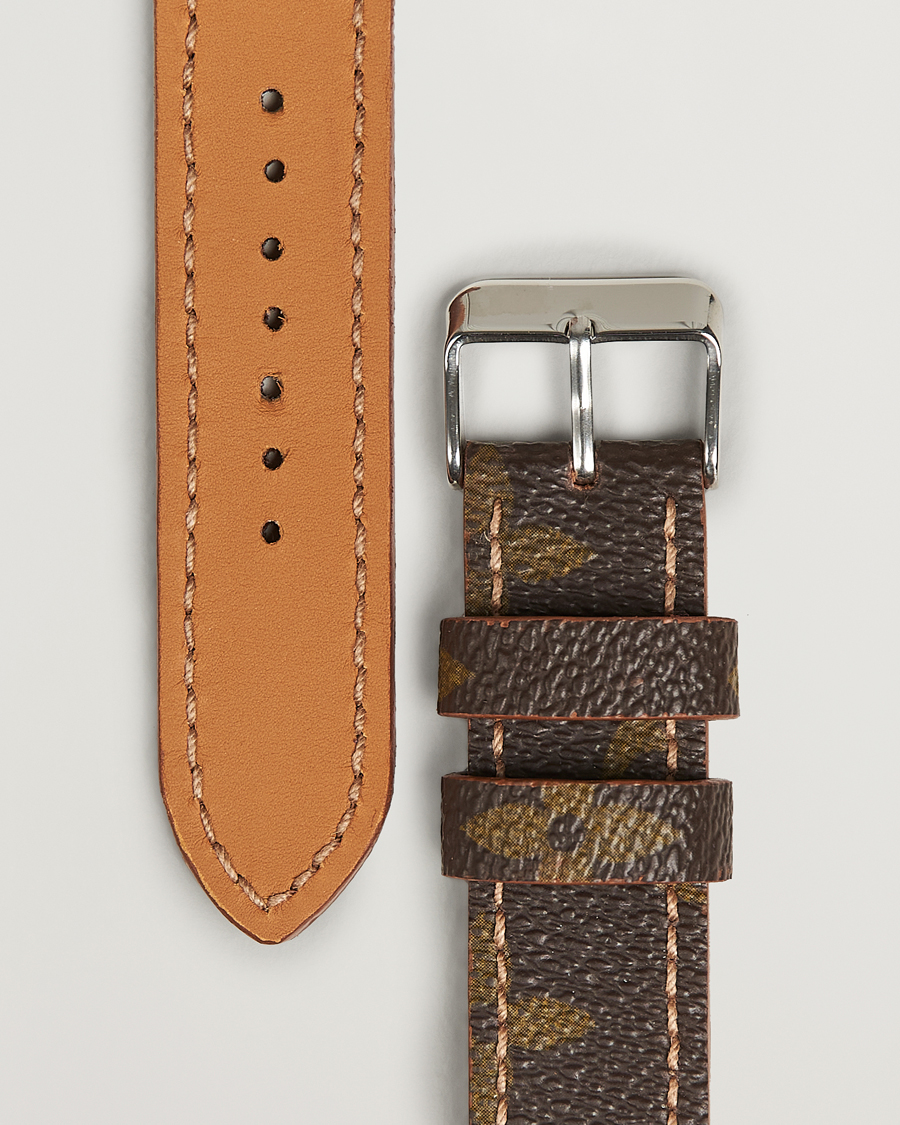 Uomini | Cinturini per orologi | Care with Carl | Watch Strap Re-made Louis Vuitton Monogram