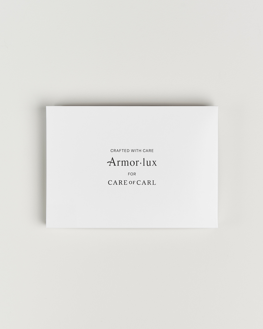 Uomini | T-shirt | Armor Lux for Care of Carl | Armor-lux 2-Pack Heritage Callac T-Shirt White/White