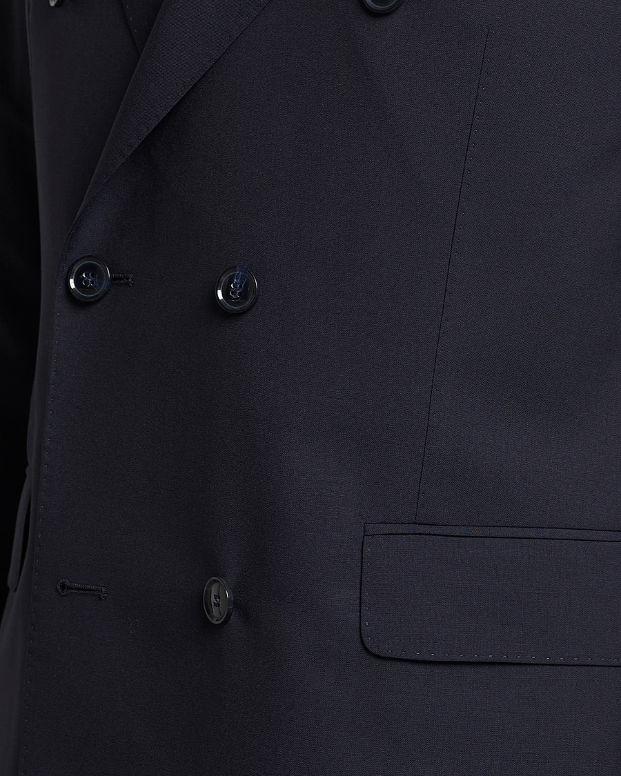 Uomini | Blazers | Oscar Jacobson | Farris Wool Blazer Navy