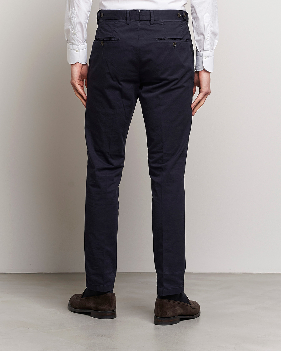 Uomini | Pantaloni | Oscar Jacobson | Danwick Cotton Trousers Navy