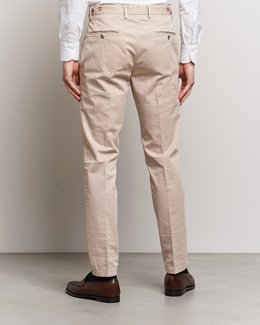 Uomini | Pantaloni | Oscar Jacobson | Danwick Cotton Trousers Beige