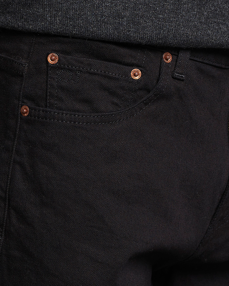 Uomini | Pantaloni | Oscar Jacobson | Karl Cotton Stretch Jeans Black