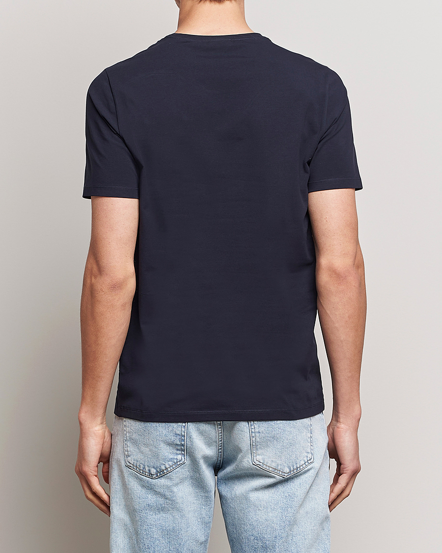 Uomini | T-shirt | Oscar Jacobson | Kyran Cotton T-Shirt Navy