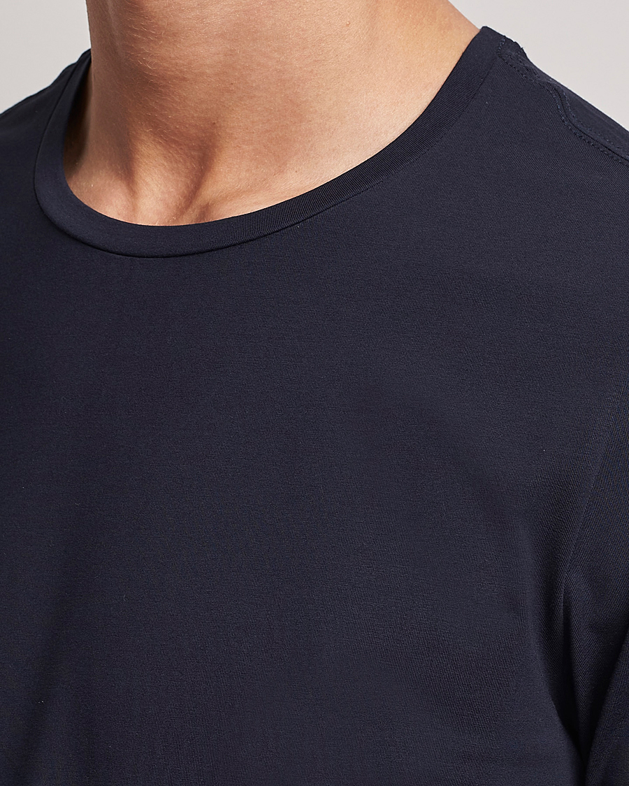 Uomini | T-shirt | Oscar Jacobson | Kyran Cotton T-Shirt Navy