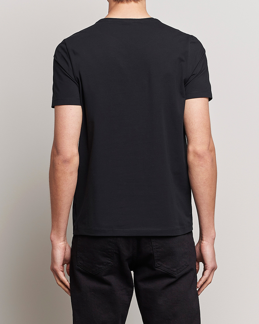 Uomini | T-shirt | Oscar Jacobson | Kyran Cotton T-Shirt Black