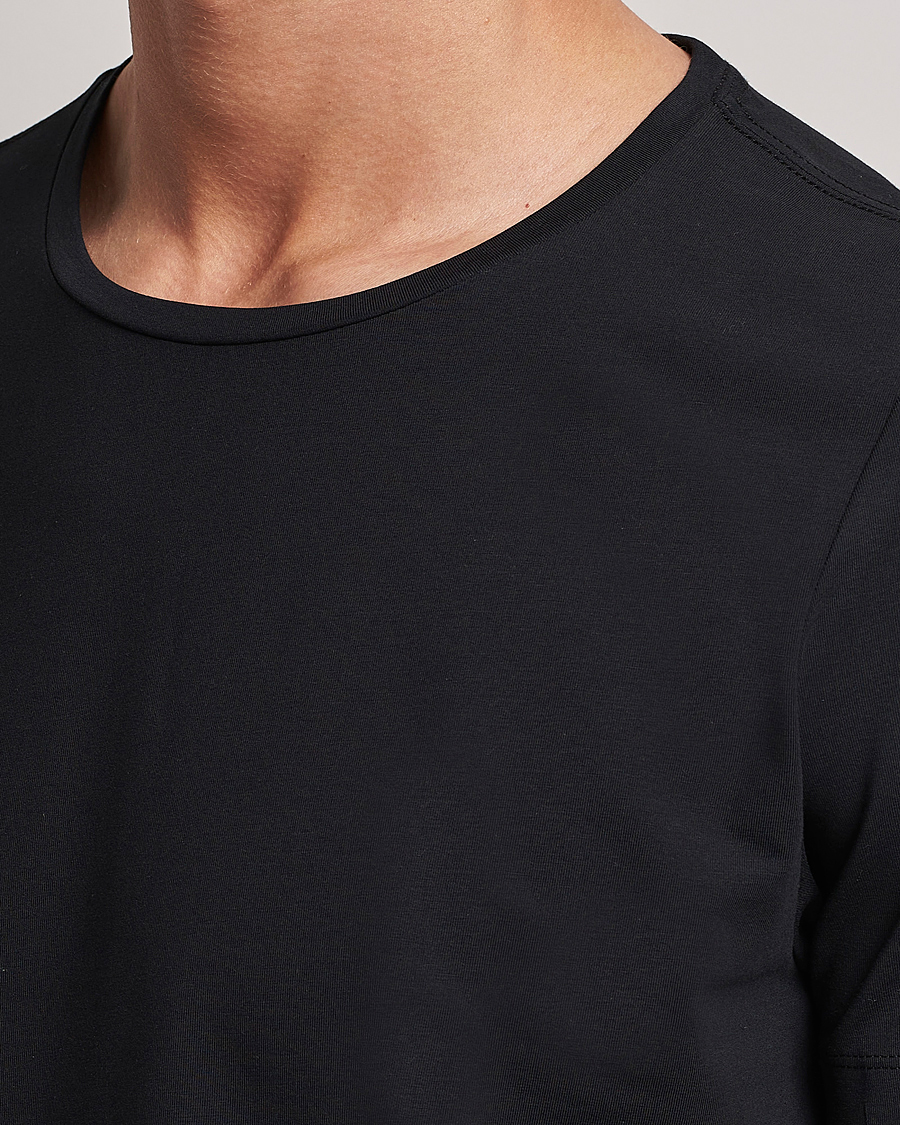 Uomini | T-shirt | Oscar Jacobson | Kyran Cotton T-Shirt Black