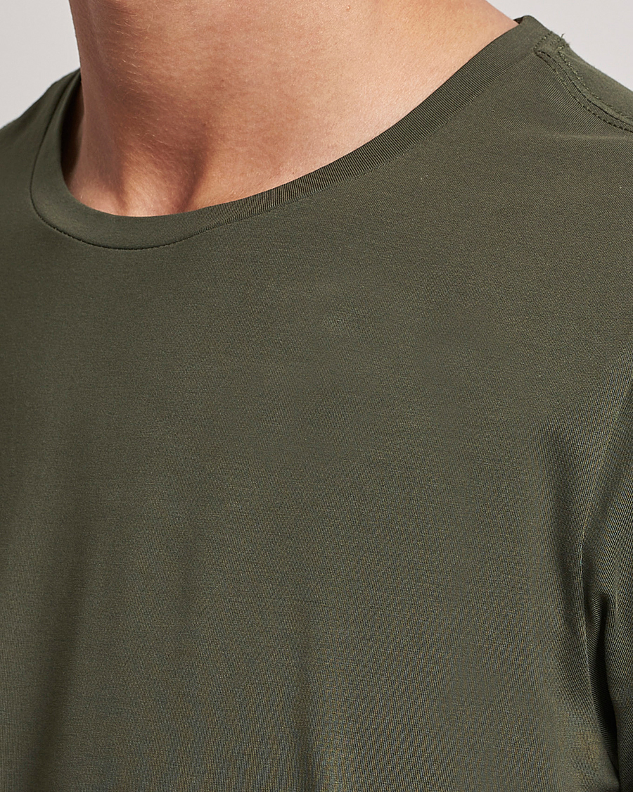 Uomini | T-shirt | Oscar Jacobson | Kyran Cotton T-Shirt Green
