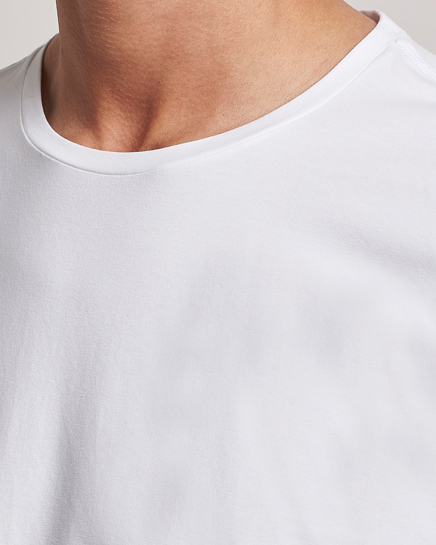 Uomini | T-shirt | Oscar Jacobson | Kyran Cotton T-Shirt White