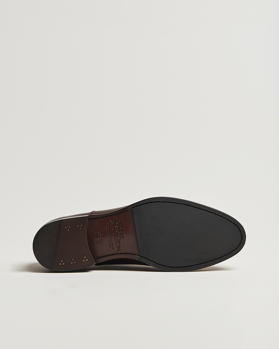 Uomini | Scarpe Oxford | Oscar Jacobson | Oxford Shoes Dark Mud Brown