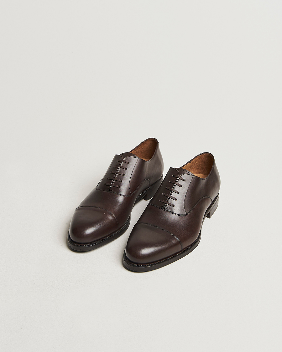 Uomini | Scarpe Oxford | Oscar Jacobson | Oxford Shoes Dark Mud Brown