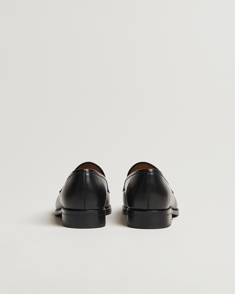 Uomini | Mocassini | Oscar Jacobson | Penny Loafers Black