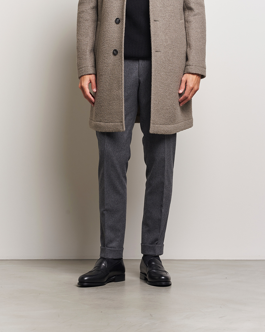 Uomini | Mocassini | Oscar Jacobson | Penny Loafers Black