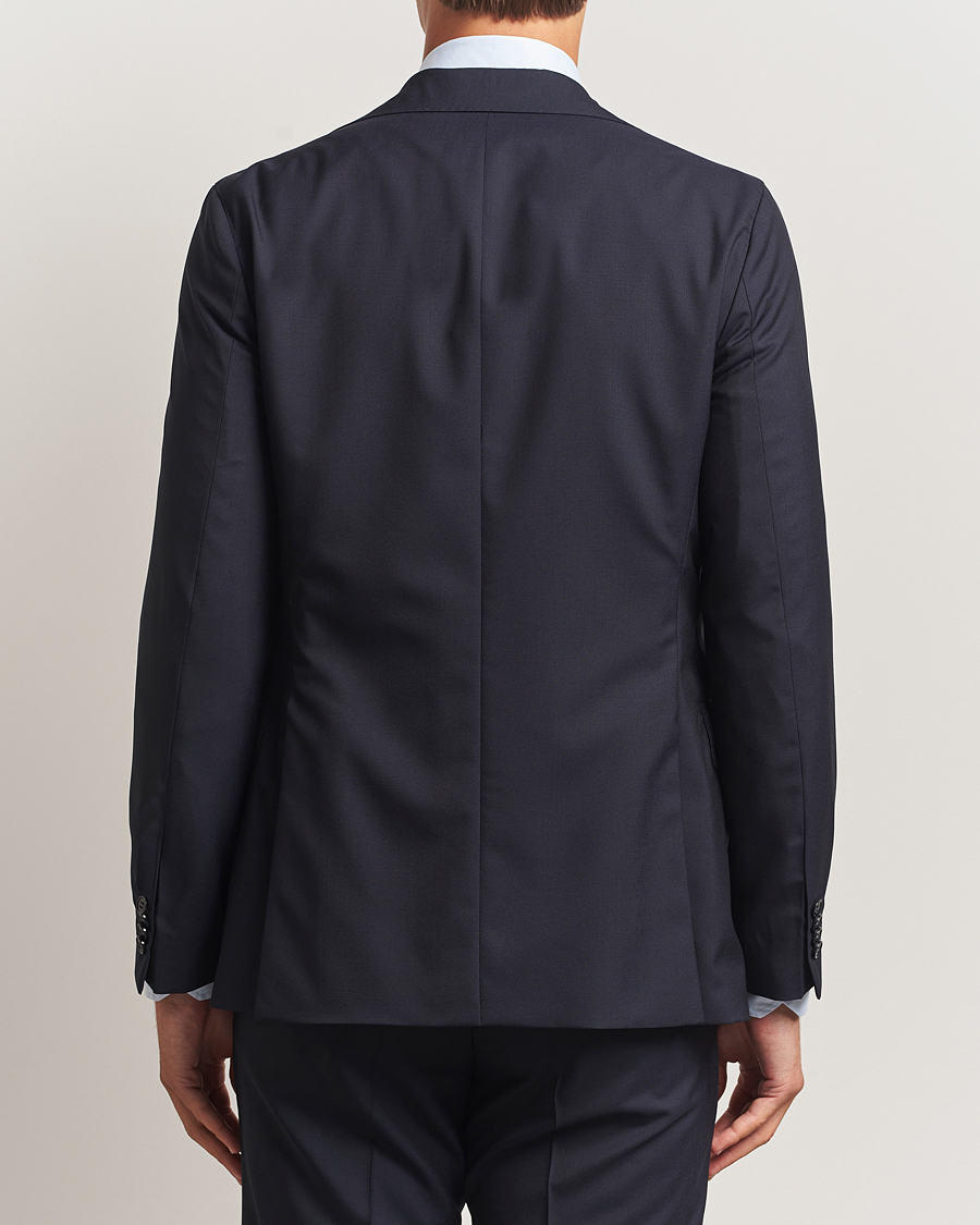 Uomini | Blazers | Oscar Jacobson | Ego Wool Blazer Navy
