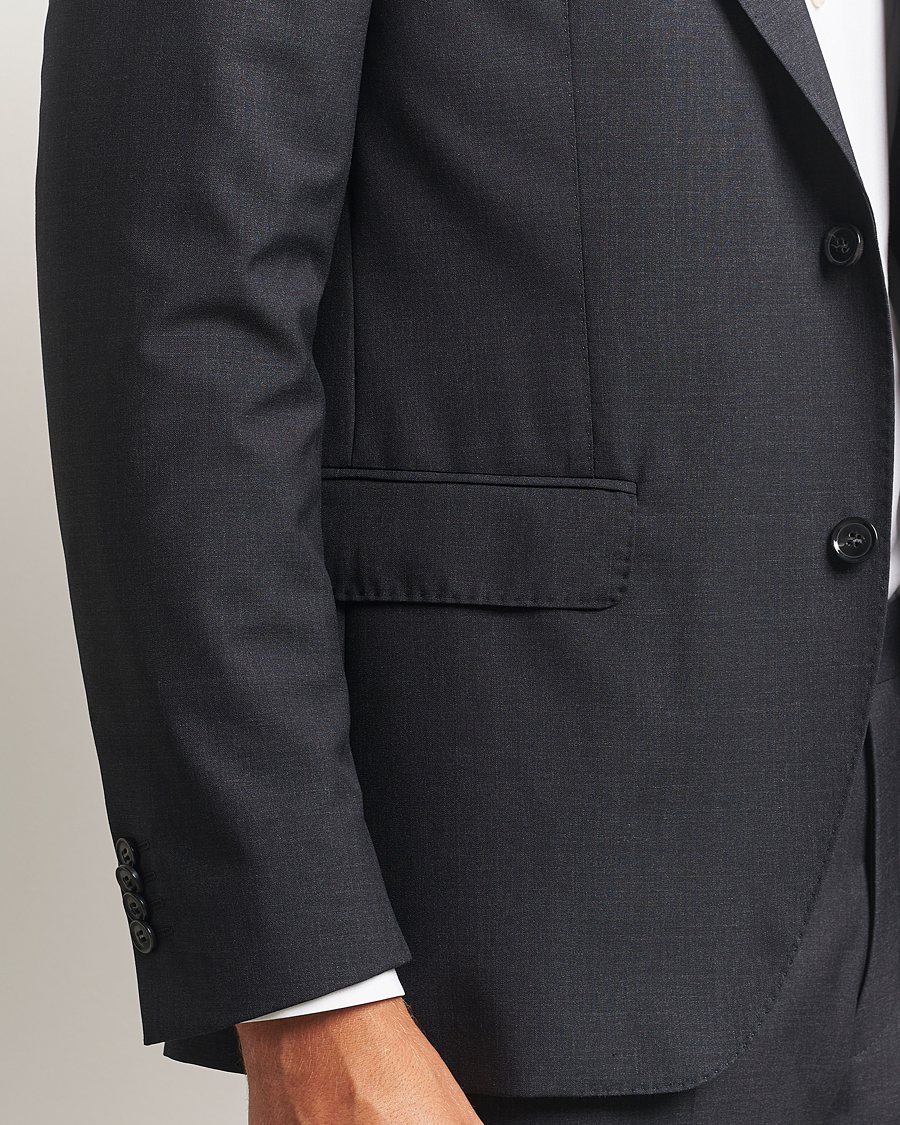 Uomini | Blazers | Oscar Jacobson | Fogerty Wool Blazer Grey