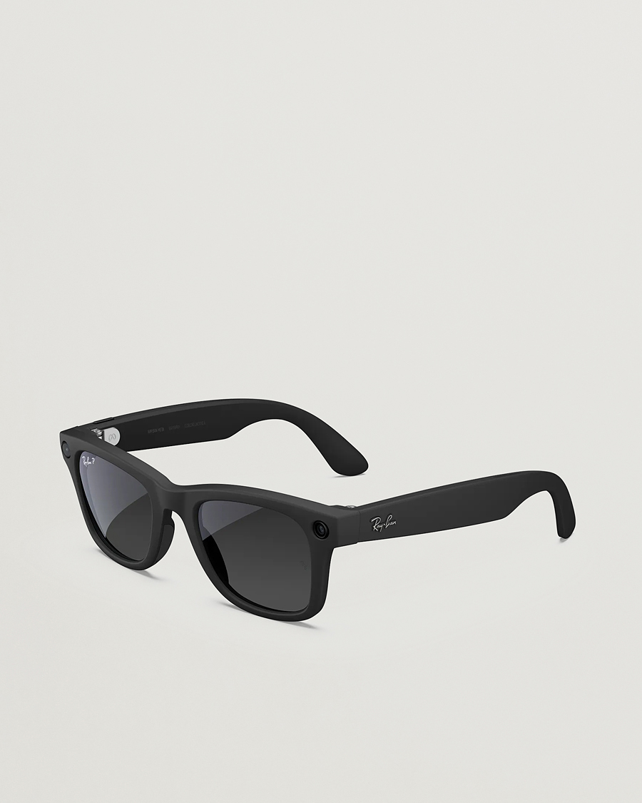 Uomini | Occhiali da sole | Ray-Ban | Wayfarer Meta 50 Sunglasses Matte Black