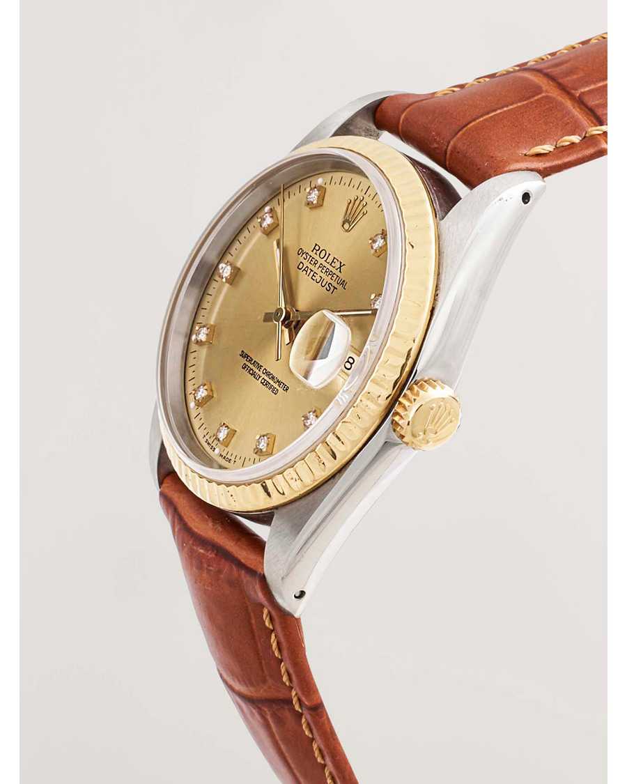 Uomini | Rolex Pre-Owned Datejust 36 G/S Diamant  | Rolex Pre-Owned | Datejust 36 G/S Diamant 