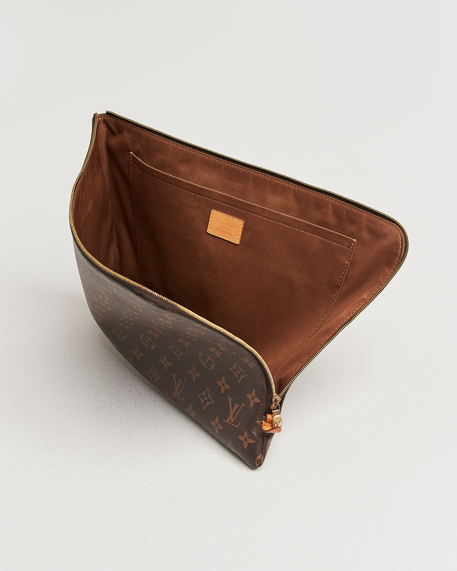 Uomini | Louis Vuitton Pre-Owned Posh Document Bag Monogram | Louis Vuitton Pre-Owned | Posh Document Bag Monogram